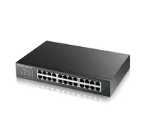 Zyxel GS1900-24E-EU0103F hálózati kapcsoló Vezérelt L2 Gigabit Ethernet (10/100/1000) 1U Fekete