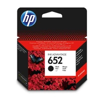 HP 652 Black Original Ink Advantage Cartridge tintapatron 1 db Eredeti Standard teljesítmény Fekete