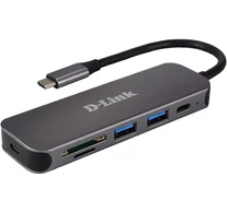 D-LINK DUB-2325/E 5in1 USB-C Hub with Card Reader