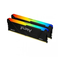Kingston Technology FURY Beast 32GB 3200MT/s DDR4 CL16 DIMM (2 db-os készlet) RGB