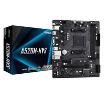 Asrock A520M-HVS AMD A520 AM4 foglalat Micro ATX