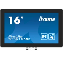iiyama ProLite TF1615MC-B1 számítógép monitor 39,6 cm (15.6") 1920 x 1080 pixelek Full HD Érintőképernyő Fekete