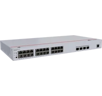 HUAWEI eKit S220 Series S220-24P4X Vezérelt L2 Gigabit Ethernet (10/100/1000) Ethernet-áramellátás (PoE) támogatása 1U Szürke