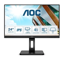 AOC P2 Q24P2Q számítógép monitor 60,5 cm (23.8") 2560 x 1440 pixelek Quad HD LED Fekete