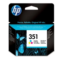 HP 351 Tri-color Original Ink Cartridge tintapatron 1 db Cián, Magenta, Sárga