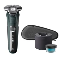 Philips SHAVER Series 5000 S5884/50 men's shaver Rotation shaver Trimmer Black, Green