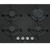 Siemens EP6A6PI10 hob Black Built-in Gas 4 zone(s)