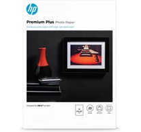 HP Premium Plus Photo Paper, Satin, 300 g/m2, A4 (210 x 297 mm), 20 sheets