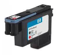 HP 73 Matte Black and Chromatic Red DesignJet Printhead