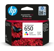 HP 650 Tri-color Original Ink Advantage Cartridge