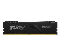 Kingston Technology FURY Beast 8GB 3600MT/s DDR4 CL17 DIMM Fekete