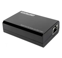 Intellinet 561693 hálózati elosztó Ethernet-áramellátás (PoE) támogatása Fekete