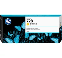 HP 728 300-ml Yellow DesignJet Ink Cartridge