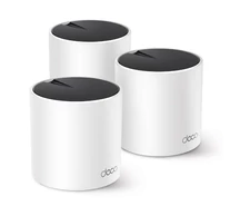 TP-Link DECO X55 (3-Pack) Kétsávos (2,4 GHz / 5 GHz) Wi-Fi 6 (802.11ax) Fehér Belső