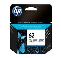 HP 62 Tri-color Original Ink Cartridge tintapatron 1 db Cián, Magenta, Sárga