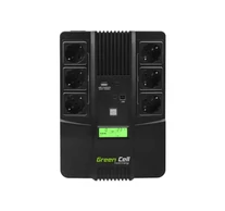 Green Cell UPS06 szünetmentes tápegység (UPS) Vonal interaktív 0,999 kVA 360 W 6 AC kimenet(ek)