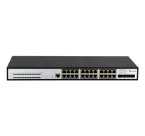 Extralink EX.19737 hálózati kapcsoló Vezérelt L3 Gigabit Ethernet (10/100/1000) Ethernet-áramellátás (PoE) támogatása 1U Fehér