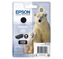 Epson Polar bear C13T26014022 tintapatron 1 db Eredeti Fekete