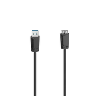 Hama 00200626 ADATKÁBEL MICRO USB 0,75 M