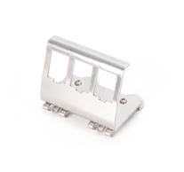 DIN sínre szerelhető keystone adapter, 3x keystone modulhoz való profil