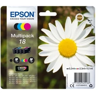 Epson Daisy C13T18064012 tintapatron 1 db Eredeti Standard teljesítmény Fekete, Cián, Magenta, Sárga
