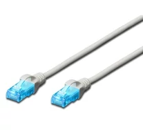 Digitus CAT 5e U-UTP 1.5 m hálózati kábel Szürke 1,5 M Cat5e U/UTP (UTP)