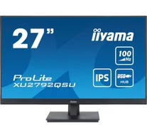 iiyama ProLite számítógép monitor 68,6 cm (27") 2560 x 1440 pixelek Quad HD LED Fekete