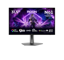 AOC Gaming 240Hz OLED monitor 31.5" AG326UZD2, 3840x2160, 16:9, 250cd/m2, 0,03ms, 2xHDMI/DisplayPort/2xUSB-A/USB-B
