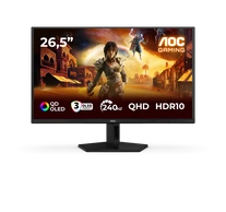 AOC Gaming OLED monitor 26,5" Q27G41ZDF 2560x1440, 16:9, 400cd/m2, 0,03ms, 240Hz, HDMI/DisplayPort