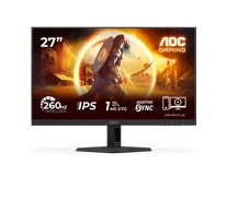 AOC IPS Gaming 260Hz monitor 27" 27G4ZRE, 1920x1080, 16:9, 300cd/m2, 1ms, DisplayPort/2xHDMI