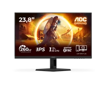 AOC IPS Gaming monitor 23,8" 24G4ZRE 1920x1080, 16:9, 300cd/m2, 1ms, DisplayPort/2xHDMI, 260 Hz