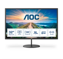 AOC IPS monitor 31.5" Q32V4, 2560x1440, 16:9, 250cd/m2, 4ms, HDMI/DisplayPort, hangszóró