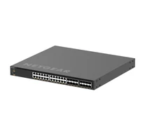 NETGEAR M4350-24X8F8V Vezérelt L3 10G Ethernet (100/1000/10000) Ethernet-áramellátás (PoE) támogatása 1U Fekete