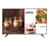 Samsung LH55BECHLGUXEN tartalomszolgáltató (signage) kijelző Laposképernyős digitális reklámtábla 139,7 cm (55") LED Wi-Fi 4K Ultra HD Fekete Beépített processz