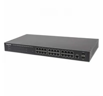 Intellinet 560559 hálózati kapcsoló Vezérelt Gigabit Ethernet (10/100/1000) Ethernet-áramellátás (PoE) támogatása Fekete