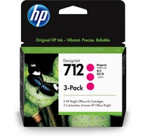 HP 712 3-pack 29-ml Magenta DesignJet Ink Cartridge