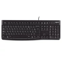 Logitech Keyboard K120 for Business billentyűzet Irodai USB AZERTY Belga Fekete