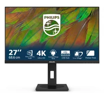 Philips 3000 series 27B1N3800/00 számítógép monitor 68,6 cm (27") 3840 x 2160 pixelek 4K Ultra HD LCD Fekete
