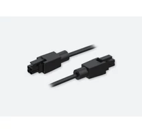 Teltonika 4-pin to 4-pin power cable Fekete 1 M 4-tűs
