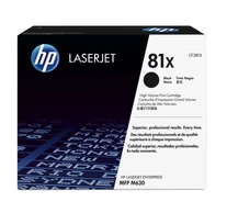 HP 81X High Yield Black Original LaserJet Toner Cartridge