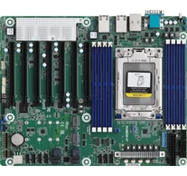 ASRock ROMED8-2T/BCM, 1xSKT SP3, AMD EPYC 7000, SoC, SATA, NVMe, 2xM.2, 2x10GbE Broadcom, IPMI