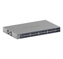 NETGEAR GS752TXUP Vezérelt Gigabit Ethernet (10/100/1000) Ethernet-áramellátás (PoE) támogatása 1U Szürke