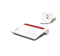 FRITZ!Box 7530 AX vezetéknélküli router Gigabit Ethernet Kétsávos (2,4 GHz / 5 GHz) 3G Fehér