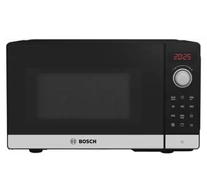 Bosch Serie 2 FEL023MS2 microwave Countertop Solo microwave 20 L 800 W Black, Stainless steel