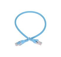 Extralink EX.6549 hálózati kábel Kék 0,5 M Cat6a SF/UTP (S-FTP)