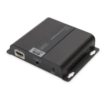 Digitus DS-55125 audió/videó jeltovábbító AV receiver Fekete