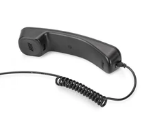 Digitus DA-70772 telefonkagyló Fekete