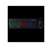 BARACUDA BGC-011B ORCA-B gamer combo fekete billentyűzet (memb. ang.) + egér