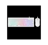 BARACUDA BGC-011W ORCA-W gamer combo fehér billentyűzet (memb. ang.) + egér