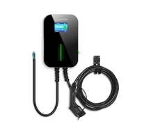 Extralink BS20-BC-22kW-APP Typ 2 32A 22kW | adowarka do samochodu elektrycznego | 3 fazy, ekran LCD, aplikacja, 6,1m 100 / 250 / 380 V Fekete